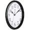Infinity Instruments Black Plastic wall clock, 9.5/8" 20048BK-4400 - alternate 7